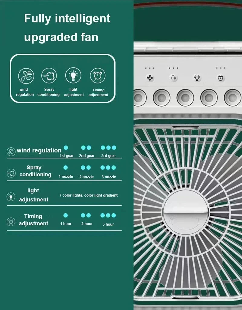 New 3 In 1 Fan AIr Conditioner Household