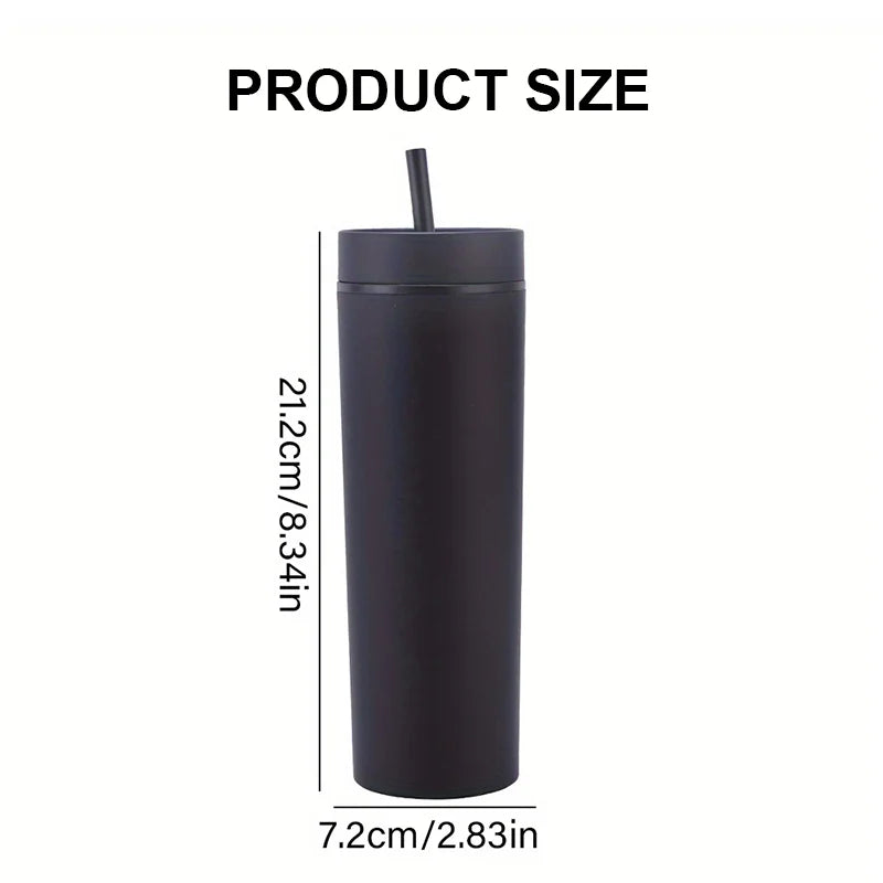 Personalized Slim Skinny Tumblers 16oz Matte Acrylic