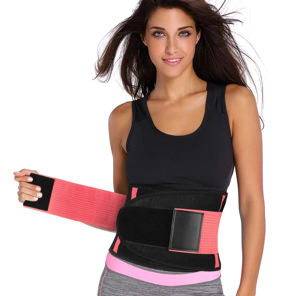 Lumbar Support Belt Lower Back Brace Abdominal