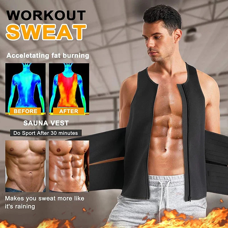 Men Back Waist Posture Corrector Adjustable
