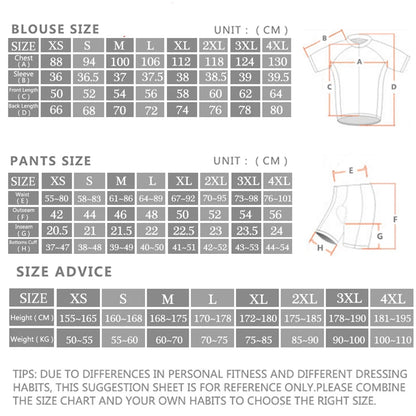 Cycling Jerseys Man Mtb Summer Clothing