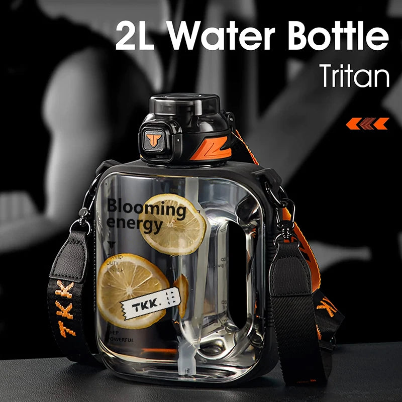 TKK 1/1.6/2L Sports Water Bottle TRITAN Large Capacity