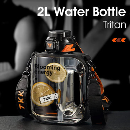 TKK 1/1.6/2L Sports Water Bottle TRITAN Large Capacity