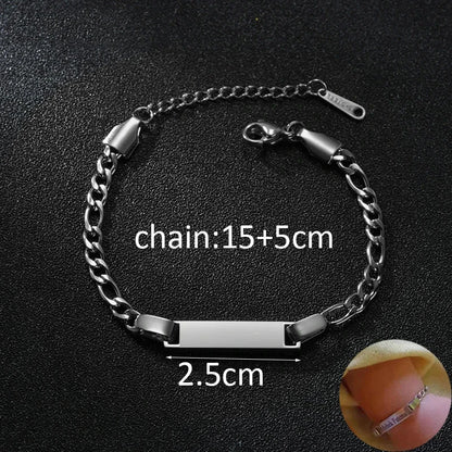 Letdiffery Personalized Eyes Photo Bracelets