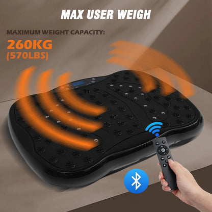 Full-Body Vibration Platform Exercise Machine Training