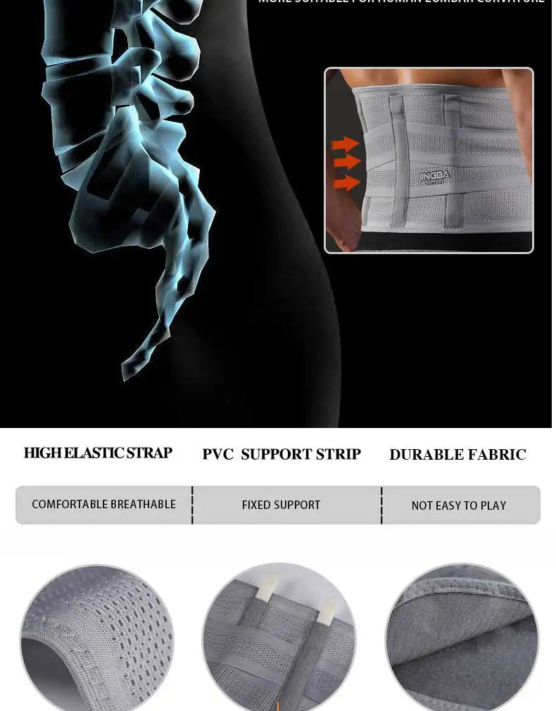 JINGBA SUPPORT Fitness Waist Back Support Belts