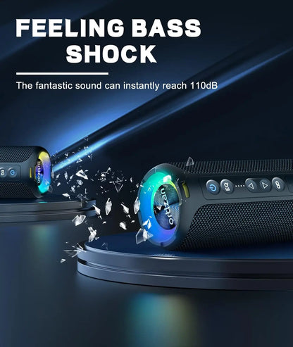 Ortizan Bluetooth Speakers 40W Enhanced Bass