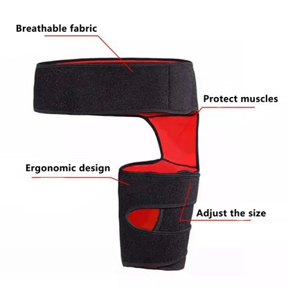 Waist And Leg Support Straps Adjustable Groin Compression