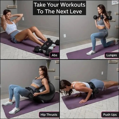Adjustable Weighted Waist Belt, for Home Workouts