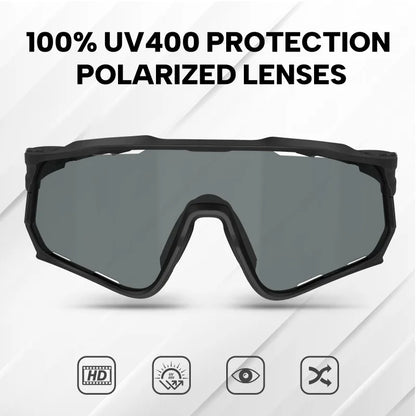 BUCKLOS Polarized Cycling Glasses UV400 Road
