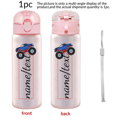 1pc Customized Cartoon Sports Water Bottle