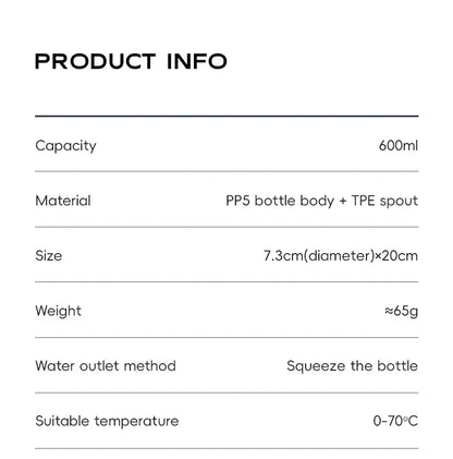 ROCKBROS Bicycle Water Bottle With Dust Cover