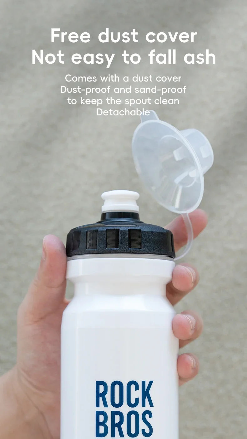 ROCKBROS Bicycle Water Bottle With Dust Cover