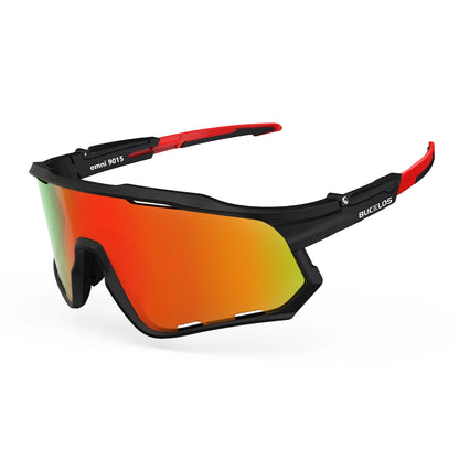 BUCKLOS Polarized Cycling Glasses UV400 Road