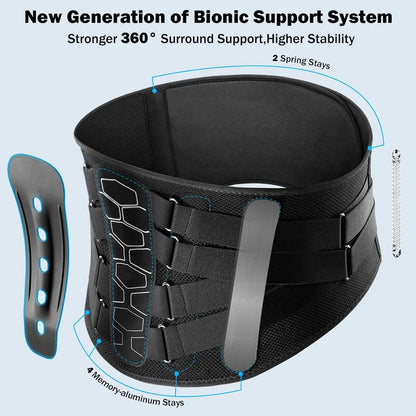 RGGMQQ Back Brace for Lower Back Pain,Ergonomic
