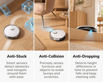 ILIFE A30 PRO 5000Pa Suction, Robot Vacuum