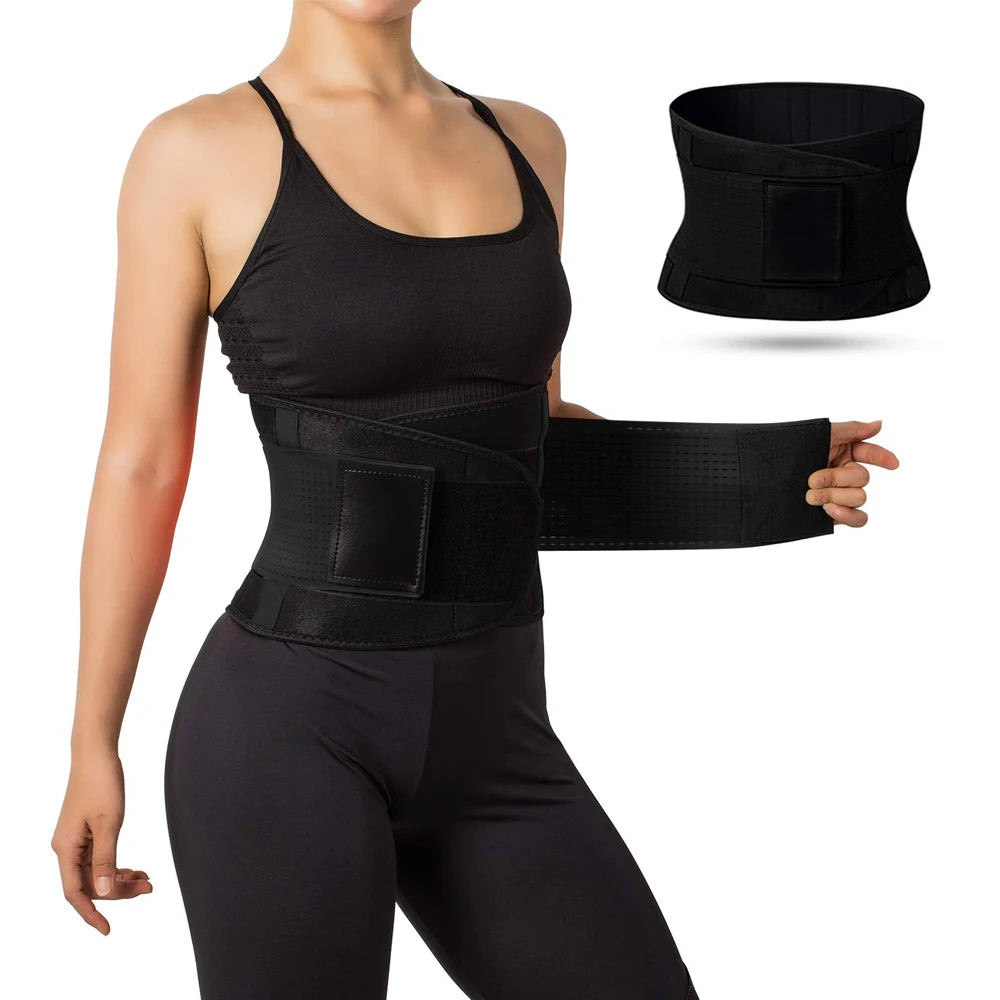 Lumbar Support Belt Lower Back Brace Abdominal
