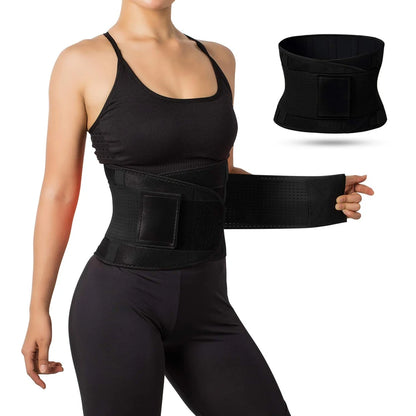 Lumbar Support Belt Lower Back Brace Abdominal