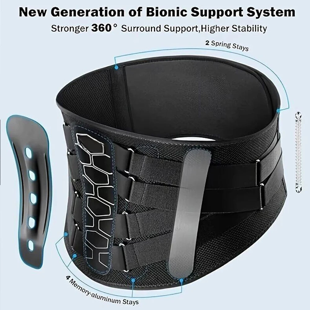 RGGMQQ Back Brace for Lower Back Pain,Ergonomic