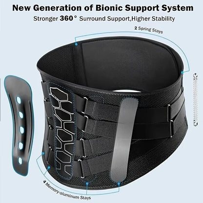 RGGMQQ Back Brace for Lower Back Pain,Ergonomic