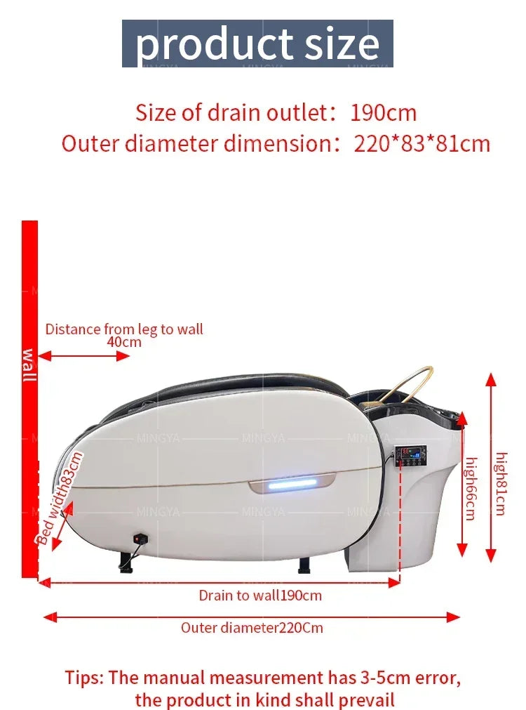 2026 latest  Modern hair washing salon table