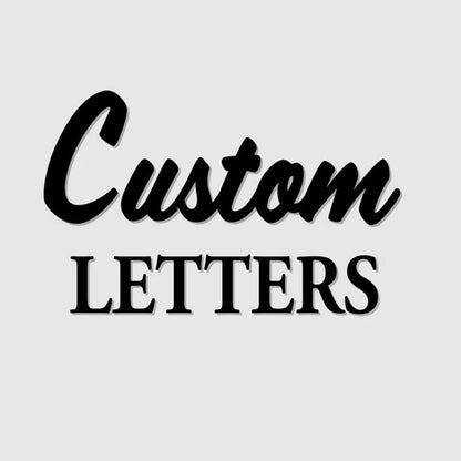 Custom Logo Wall Sign 3D Laser Cut Beauty Salon