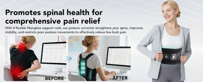 Posture Corrector Back Brace Adjustable Back Support