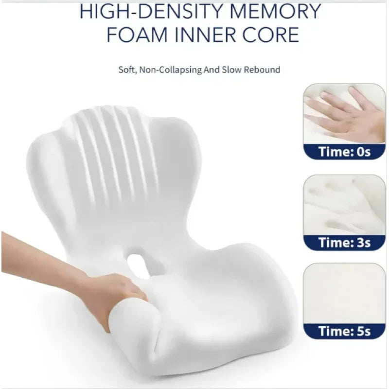 Ergonomic Memory Foam Seat Cushion