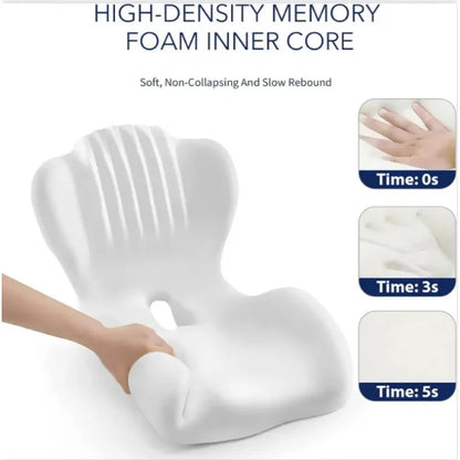 Ergonomic Memory Foam Seat Cushion