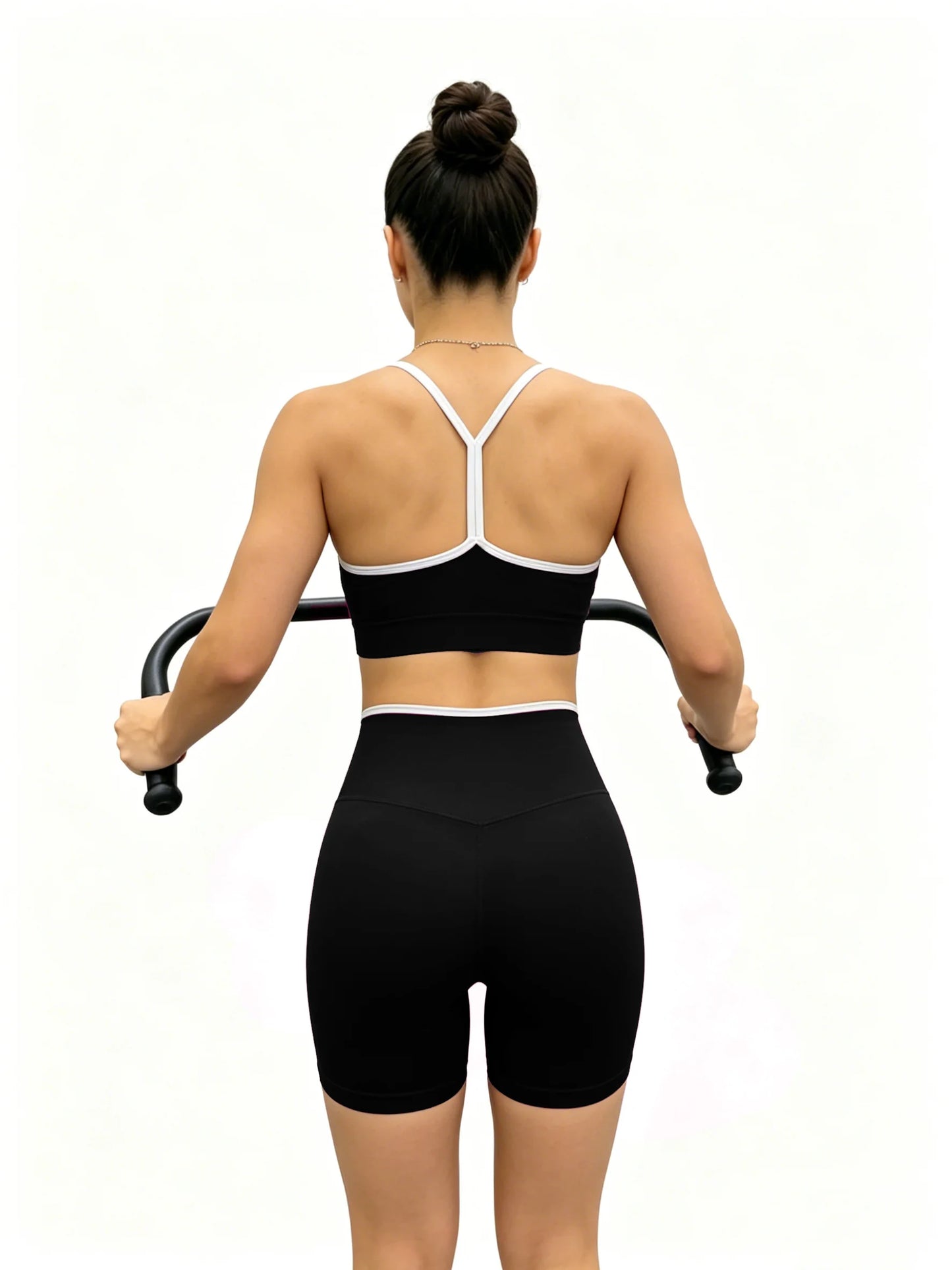 Women's 2Pcs Yoga Set Trim Sports Bra
