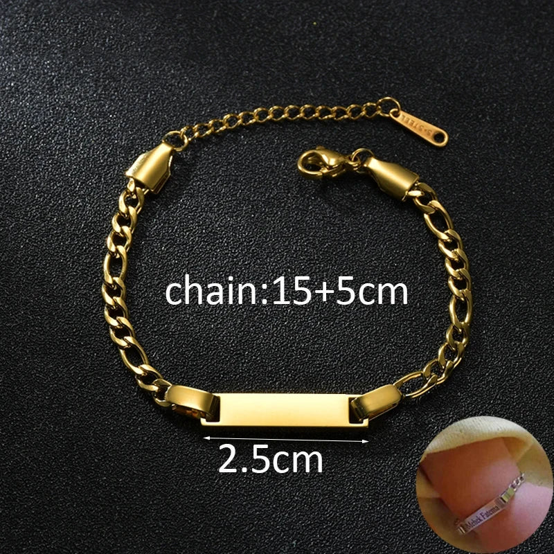 Letdiffery Personalized Eyes Photo Bracelets