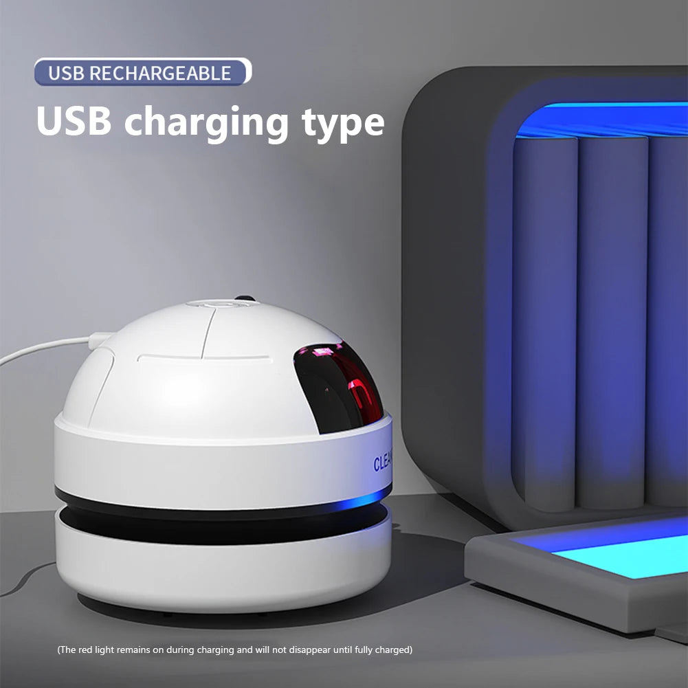 Smart Robot Vacuum Cleaner Desk Table