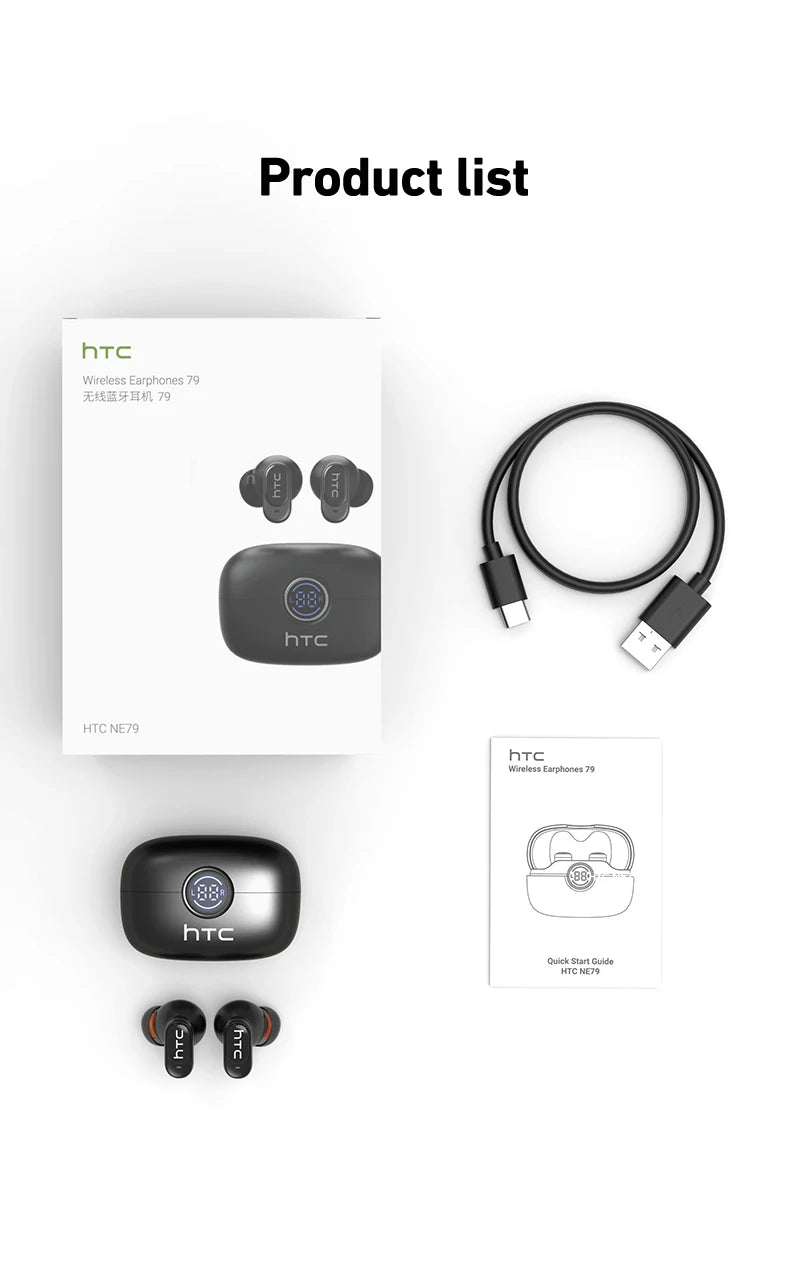 HTC NE79 Real Time Translation Earphone Bluetooth