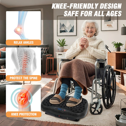 Full-Body Vibration Platform Exercise Machine Training