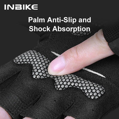 INBIKE Half Finger MTB Cycling Gloves Summer