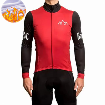  Winter Jacket Thermal Fleece Cycling Jacket