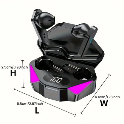 X15 TWS Wireless Bluetooth Headset LED