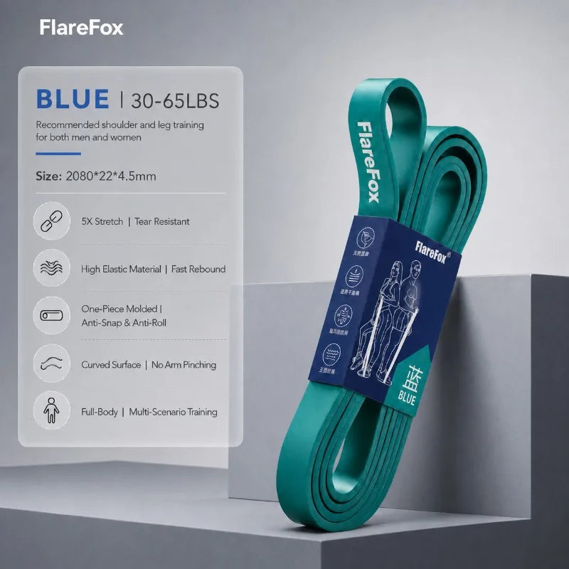FlareFox Multiple Resistance Bands Set Pull-up