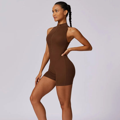 Solid Soft Backless Back Waist Scrunch Yoga