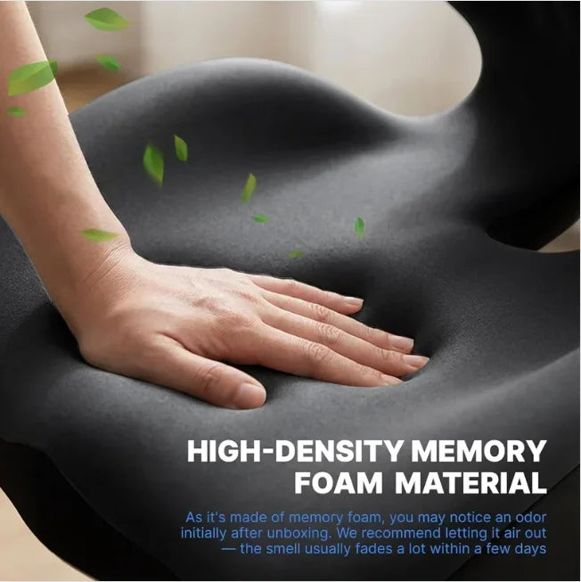 Ergonomic Memory Foam Seat Cushion