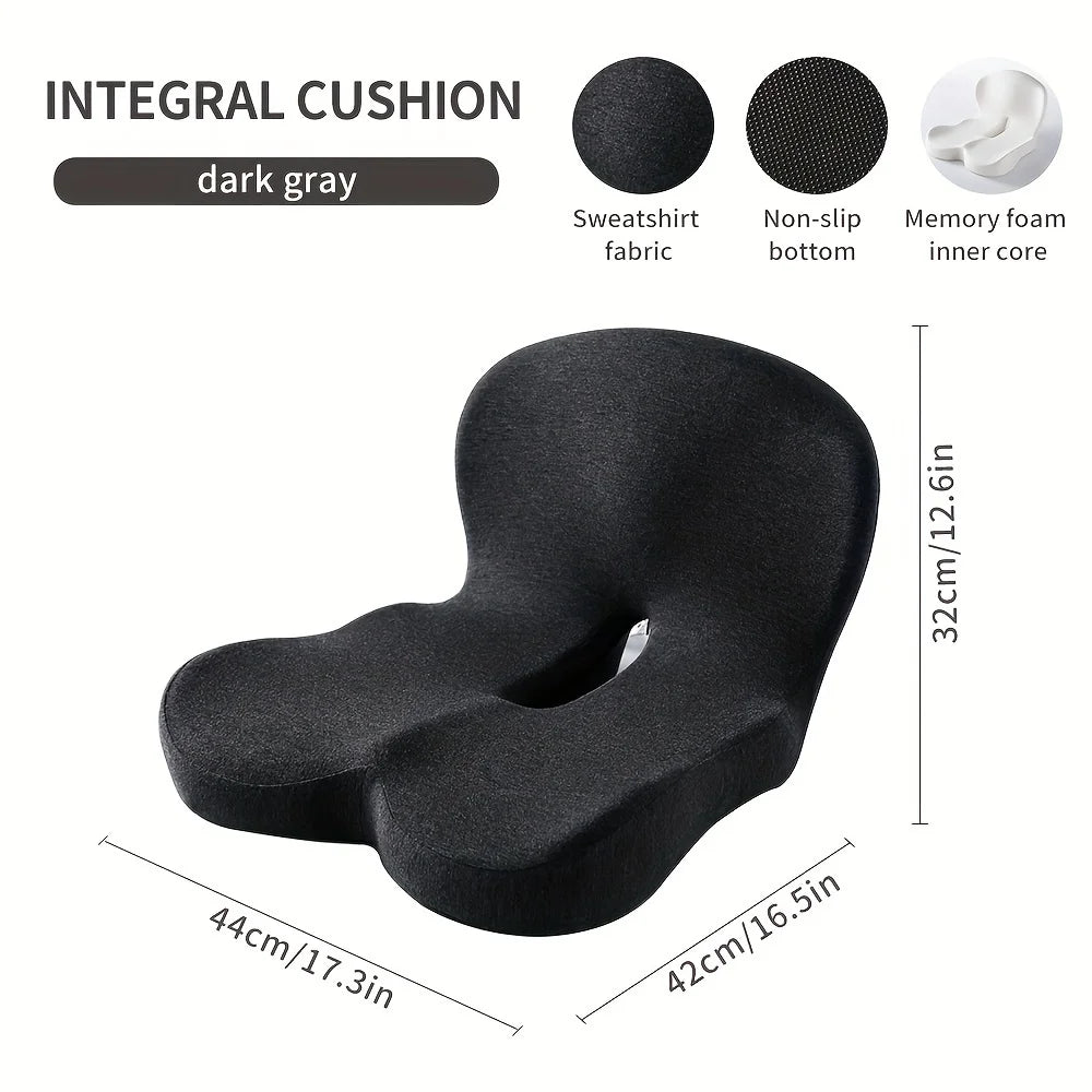 Contoured Ergonomic Lumbar Back Support Seat