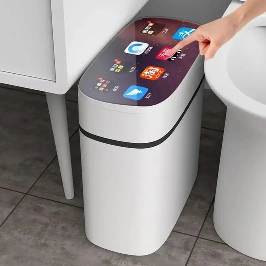 Intelligent sensor trash can - Home opening lid type