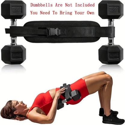 Adjustable Weighted Waist Belt, for Home Workouts
