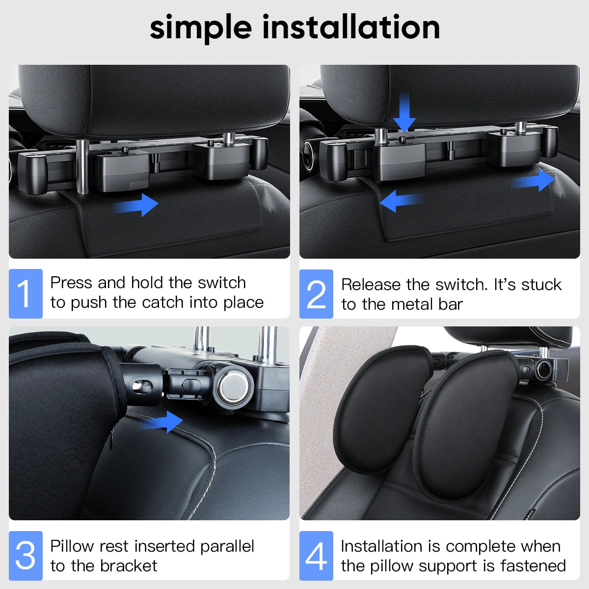 Ergonomic 360° Adjustable Auto Cervical Pillow