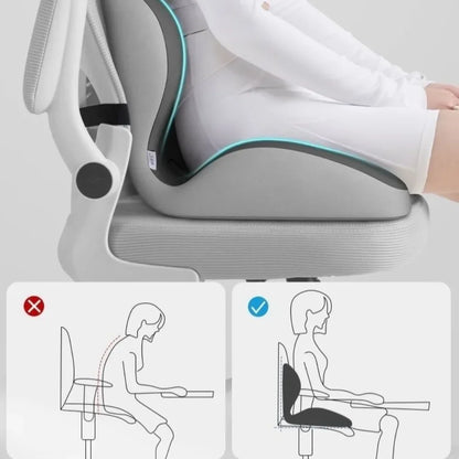 Ergonomic Memory Foam Seat Cushion