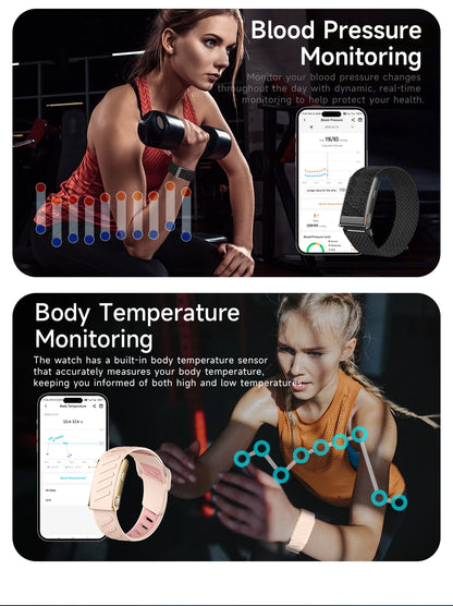 New Fitness Tracker ECG Heart Rate Smart Bracelet