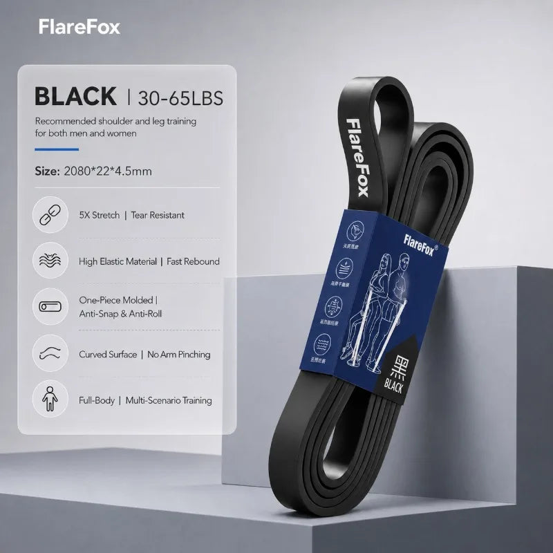 FlareFox Multiple Resistance Bands Set Pull-up