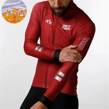  Winter Jacket Thermal Fleece Cycling Jacket