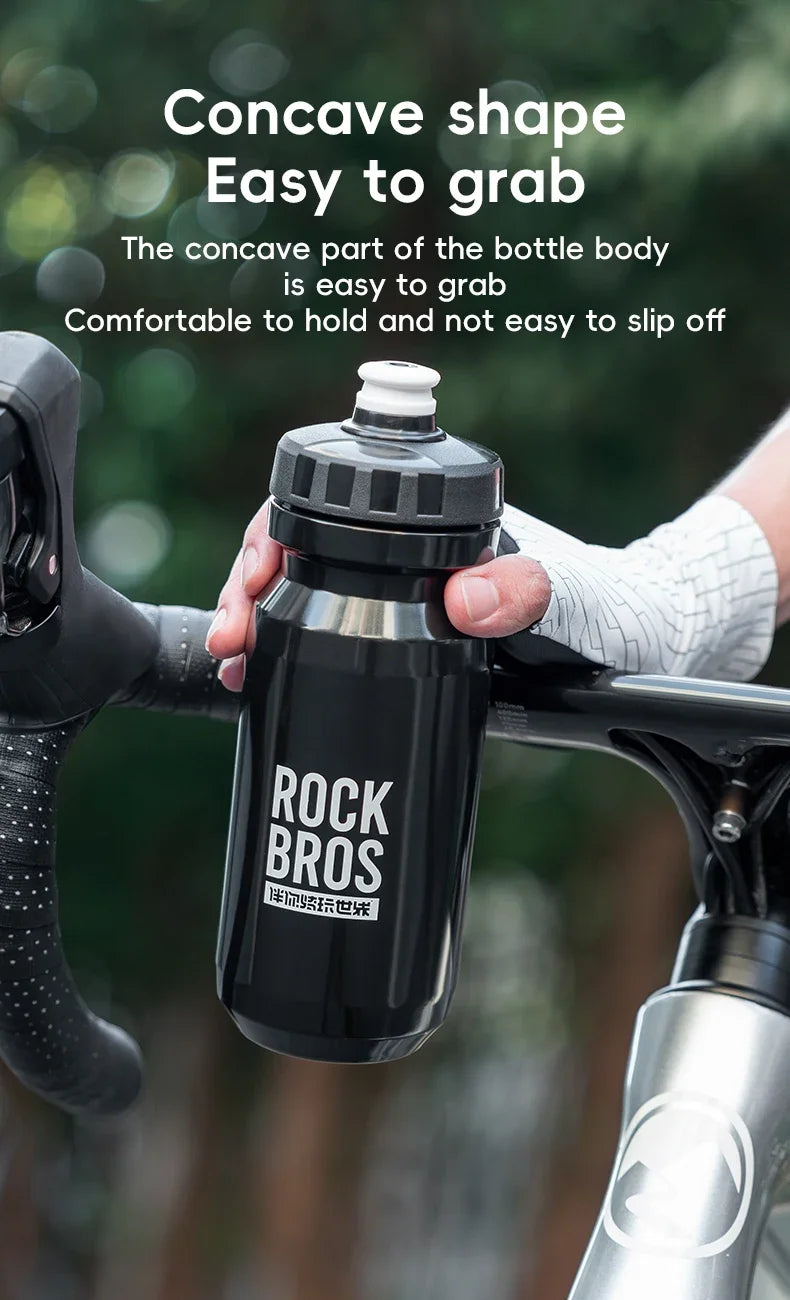 ROCKBROS Bicycle Water Bottle With Dust Cover