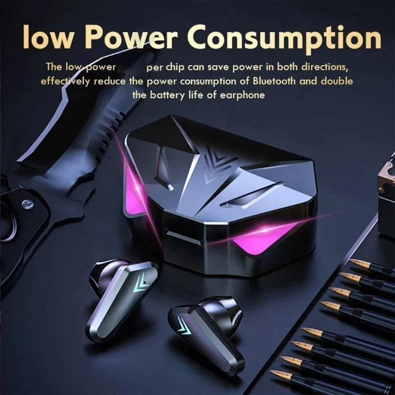 X15 TWS Wireless Bluetooth Headset LED